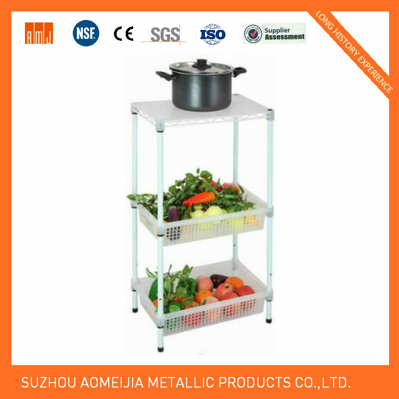 Hot Sale Plastic Storage Display Shelf