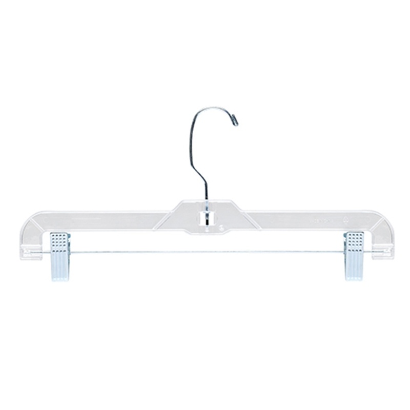 [Sinfoo] 14 Inches Plastic Transparent Clothes Hanger (pH1401C-4)