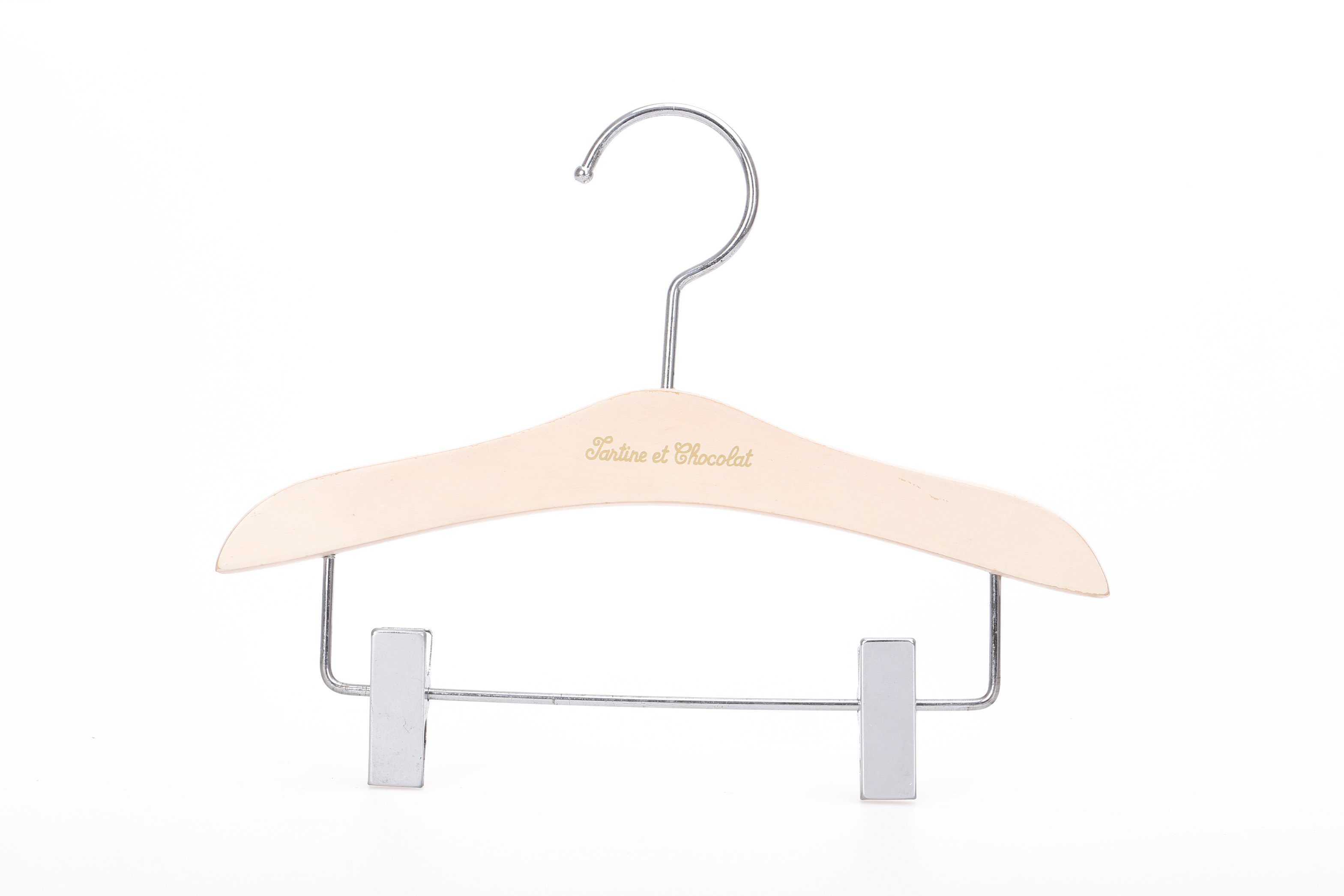 Wood Kids Cloth Hanger and Pant