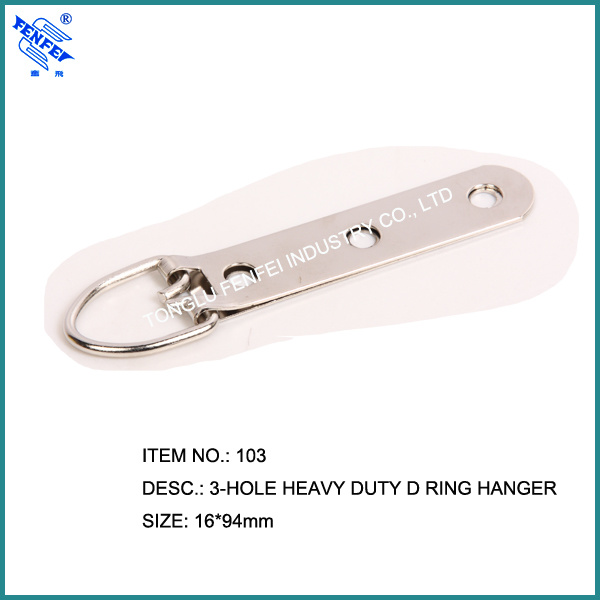 3 Holes Heavy-Duty Picture Frame Ring Hangers (103)