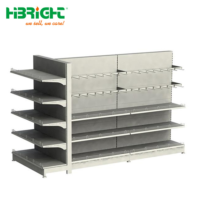 Wholesale High Quality Metallic Supermarket Shelf Display Rack