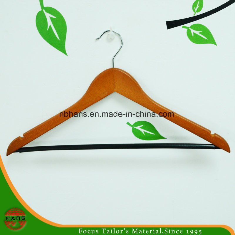 Wholesale of High Quality Natural Wooden Hangers (4316-1#)