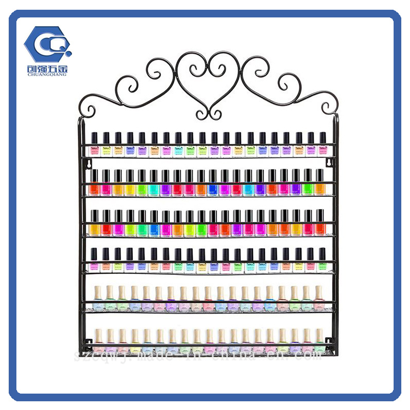 High Quality Metal Nail Polish Make up Display Rack