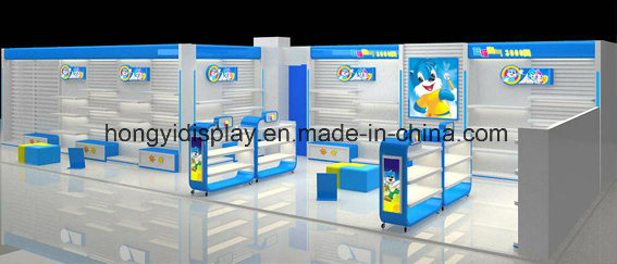 Shop Fitting Hubsche Child Function Shoe Rack 2 Tiers Double Tray Counter Display Kid Shoes Desktop Showcase