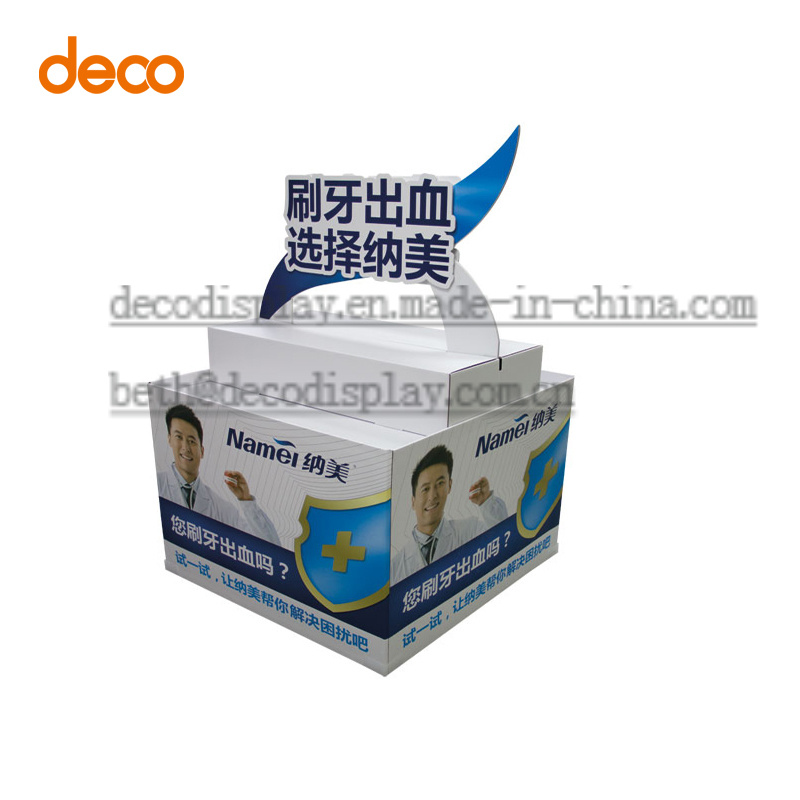 Corrugated Paper Display Rack Cardboard Display Shelf for Store