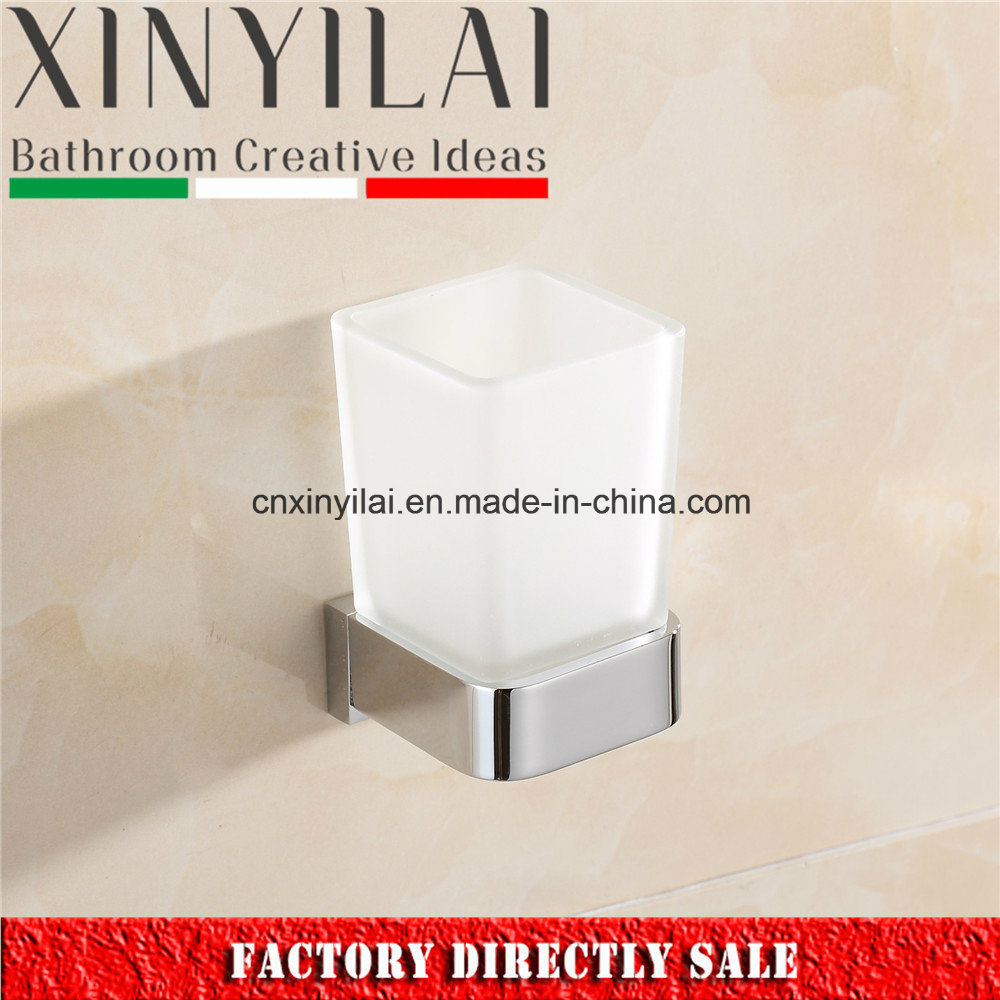 Super Modern Glass Tumbler Holder for Bathroom Accessories