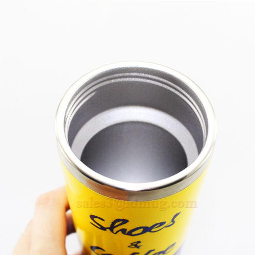 Metal Travel Cup with Plastic Cap