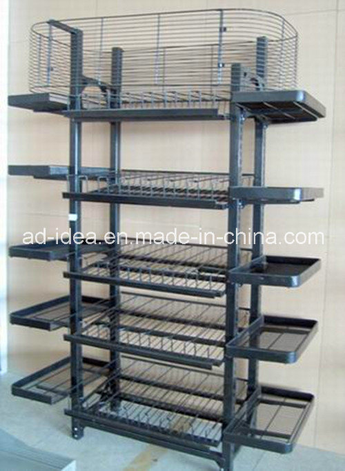 Five Layers Wire Display Rack Store Display for Exhibition