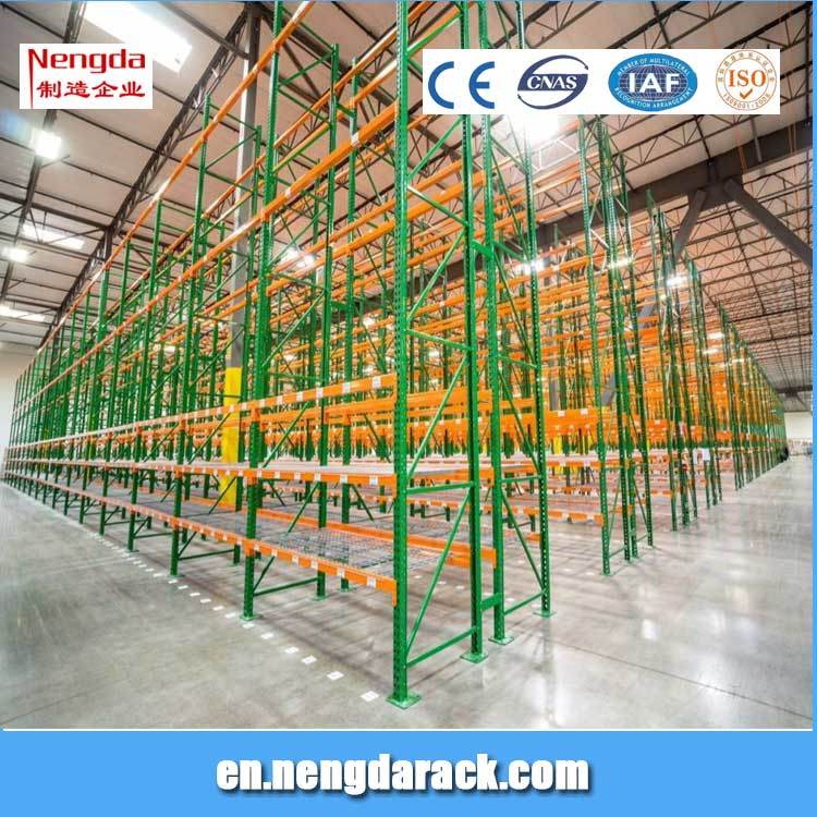 Pallet Shelving Metal Rack USA Teardrop Rack