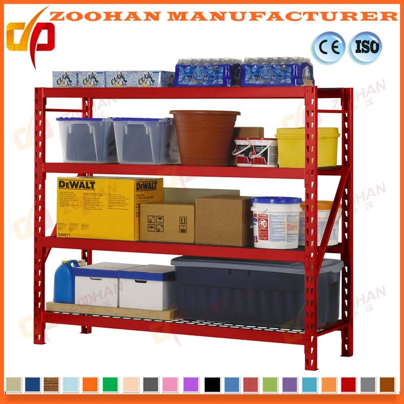 Metal Wire Mesh Decking Warehouse Garage Storage Shelves Racking (Zhr270)