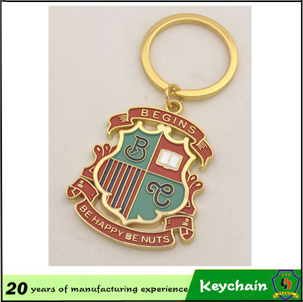 High Quality Imitation Cloisonne Metal Key Chain