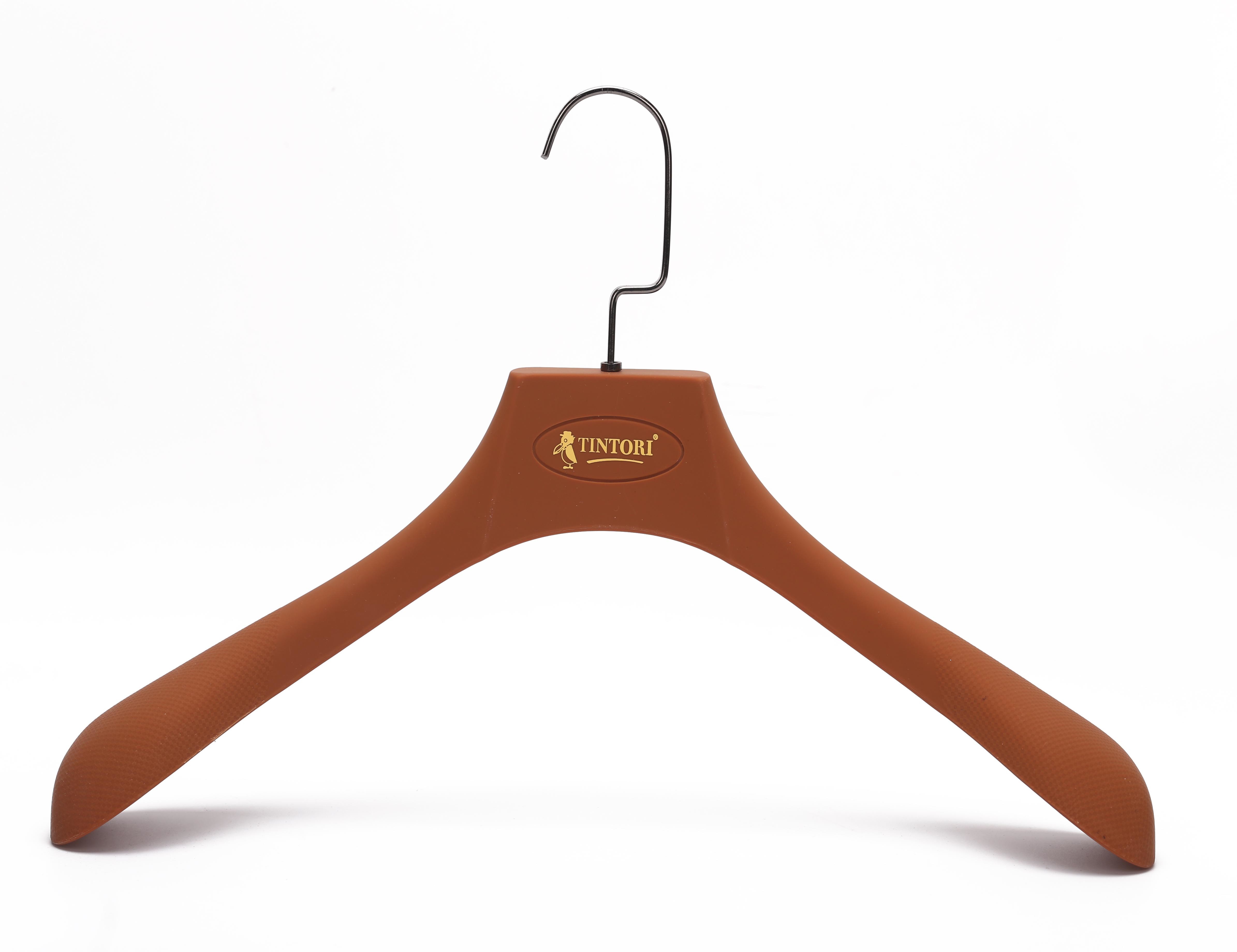 Factory Wholesale Gold Hanger Plastic for Coat, Clothes