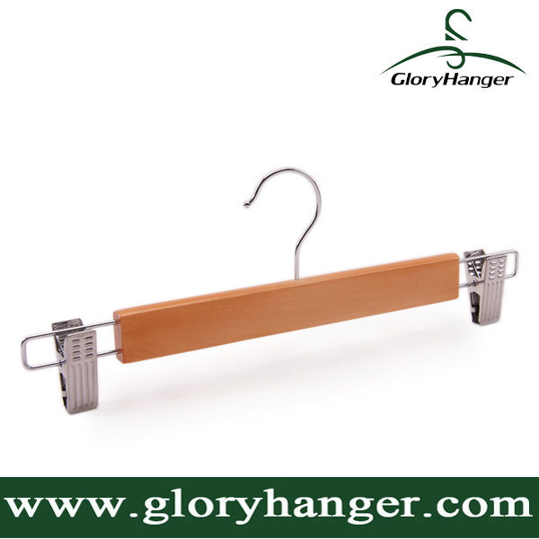 Natural Wooden Pant Hanger, Trousers Hanger