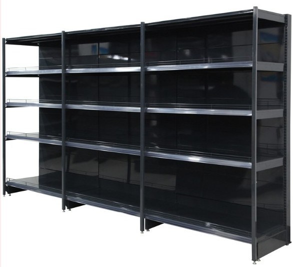 High Quality Supermarket Shelf with Flat Back Panel and Post