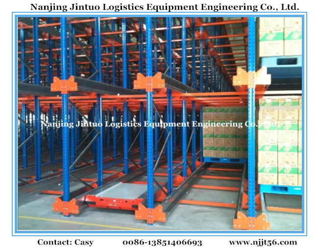 Warehouse Storage Push Back Pallet Rack