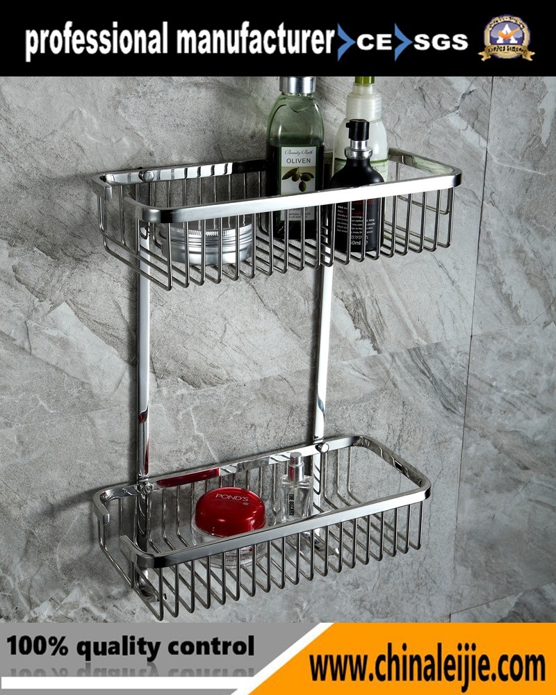 Luxury High Quality Stainless Steel Basket Bathroom Accessory