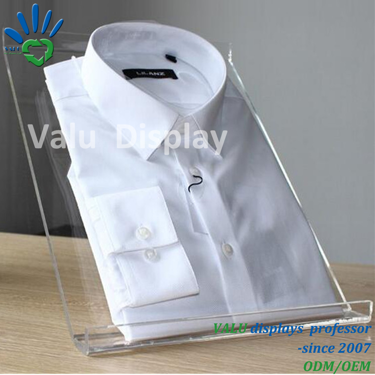 Hot Sale Acrylic Shirt Riser Holder
