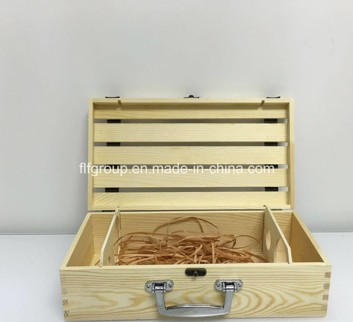 SGS Audited Supplier Customized Antique Wooden Wine Box