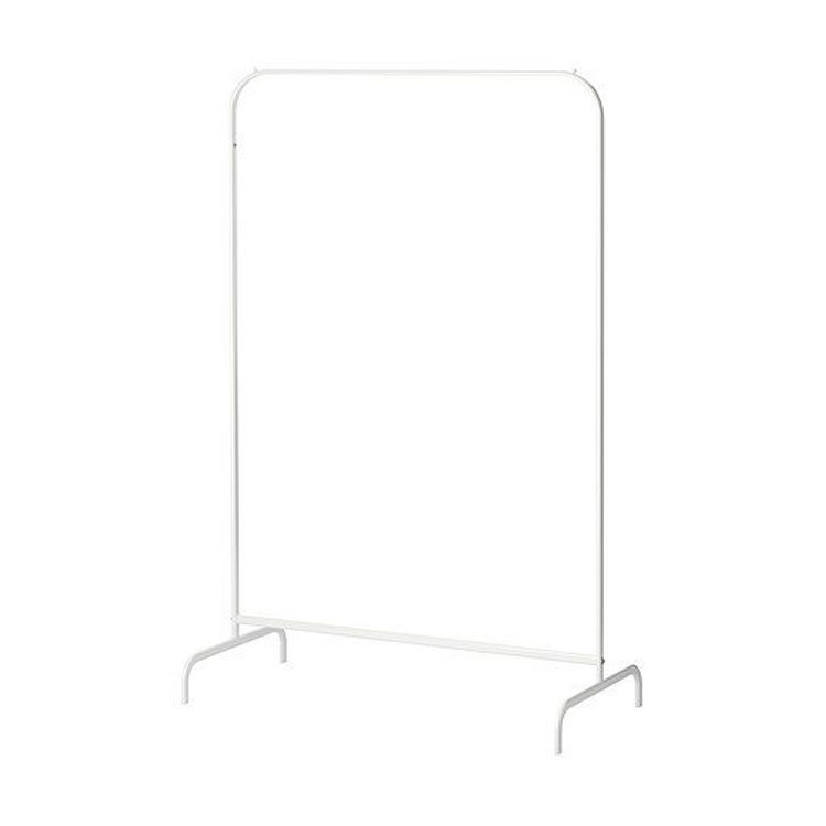 White - 99X46 Cm Clothes Rack