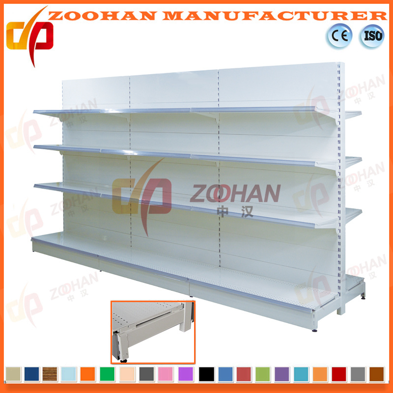 Customized Sale Hypemarket Flat Back Store Shelving (Zhs536)