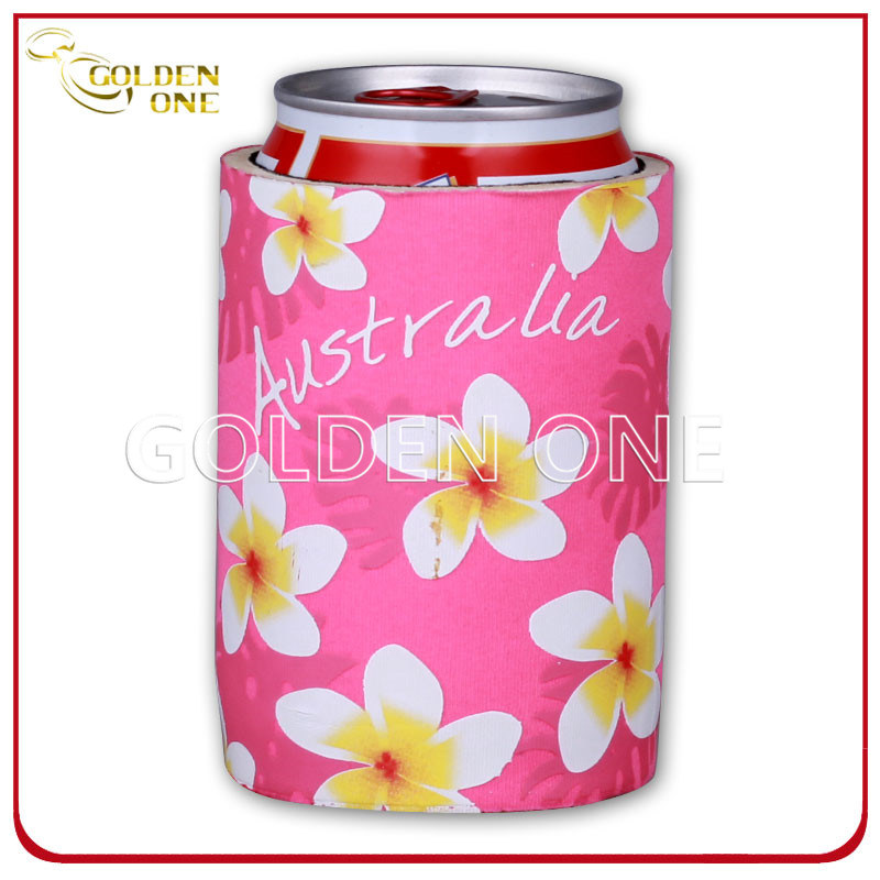 Fashion Design Neoprene Heat Transfer Printing Bottle Stubby Holder