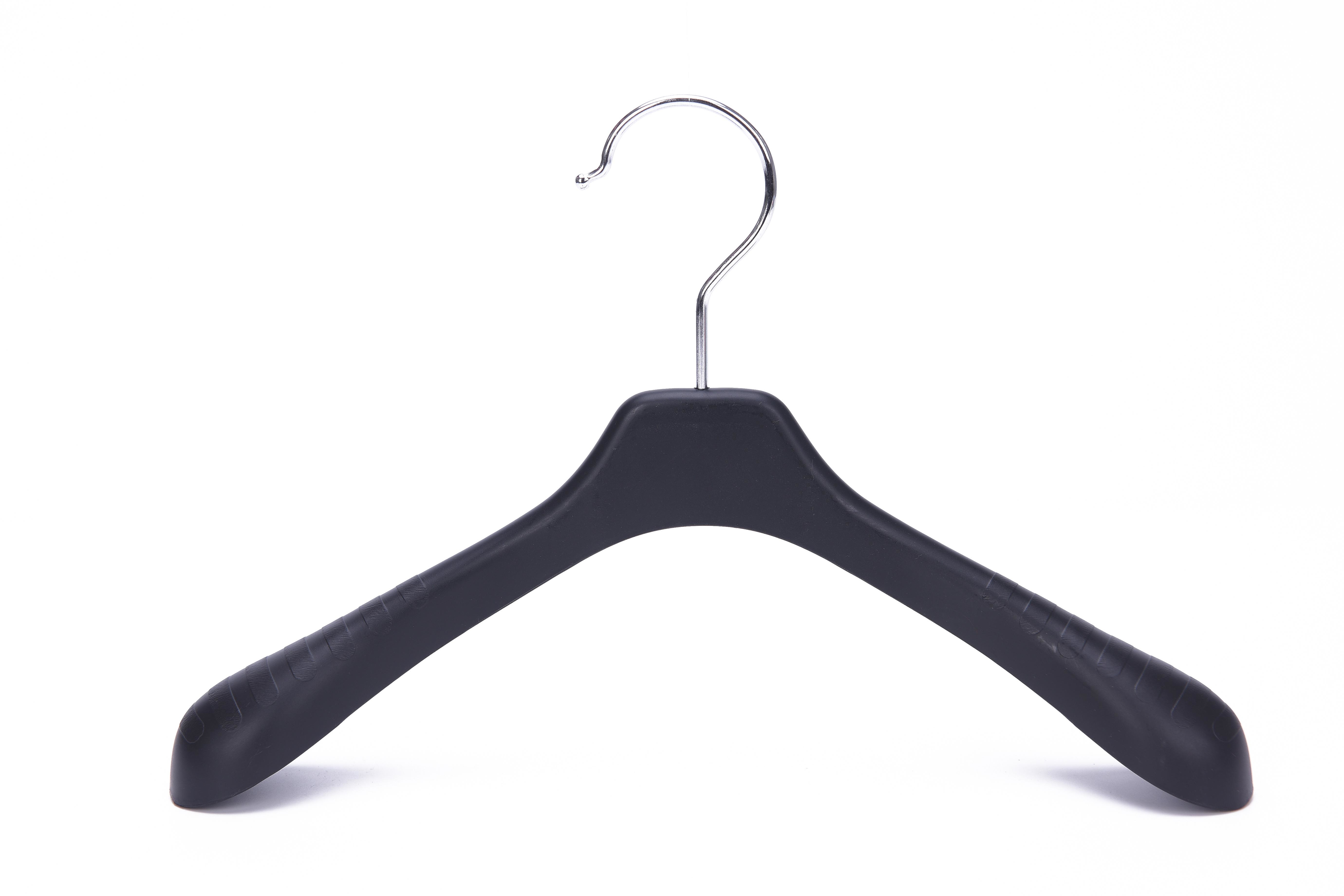 New Luxury Black Plastic Clothes, Coat, Jacket Hangers Garment