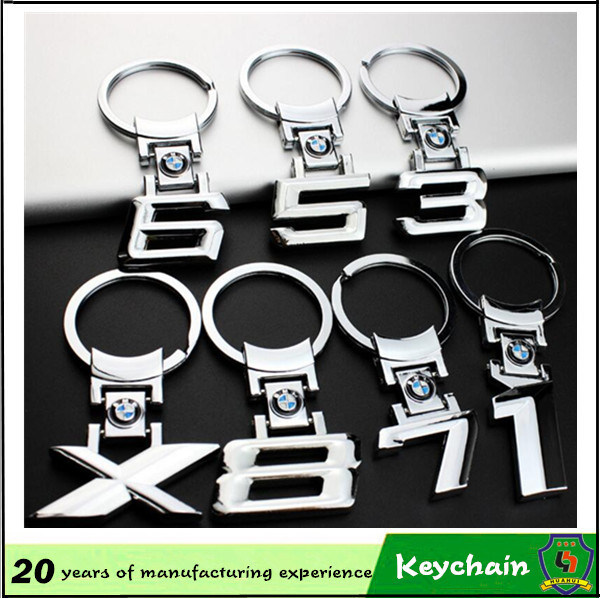 BMW Series Car Emblem Keychain