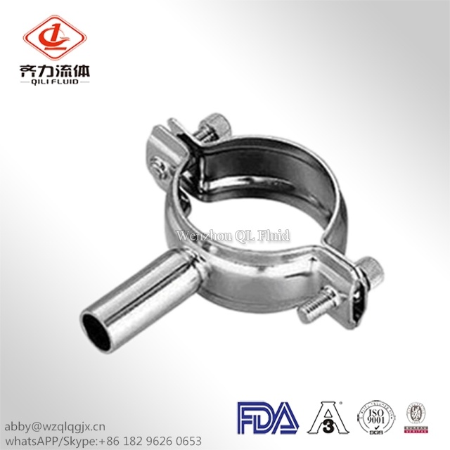 Stainless Steel Sanitary Pipe Clamp Bracket Holder