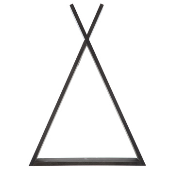 Adorable Home Decor Teepee Wood Shelf for Bedroom