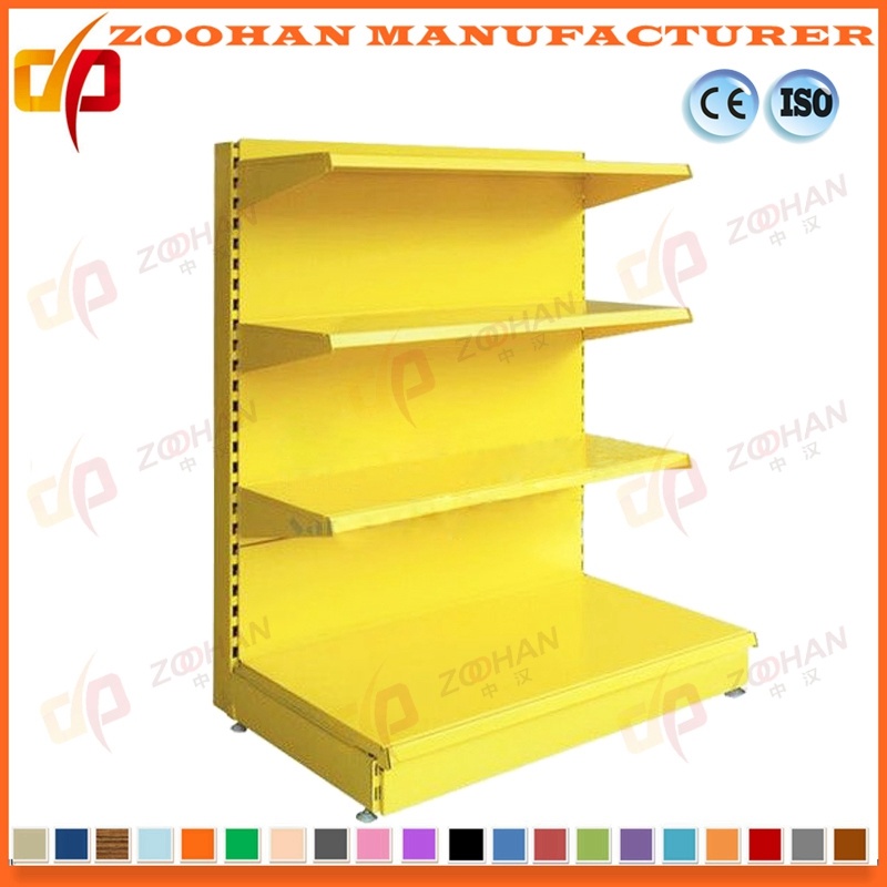 Metal Wall Shelves Supermarket Retail Storage Racks Display Shelving (Zhs407)