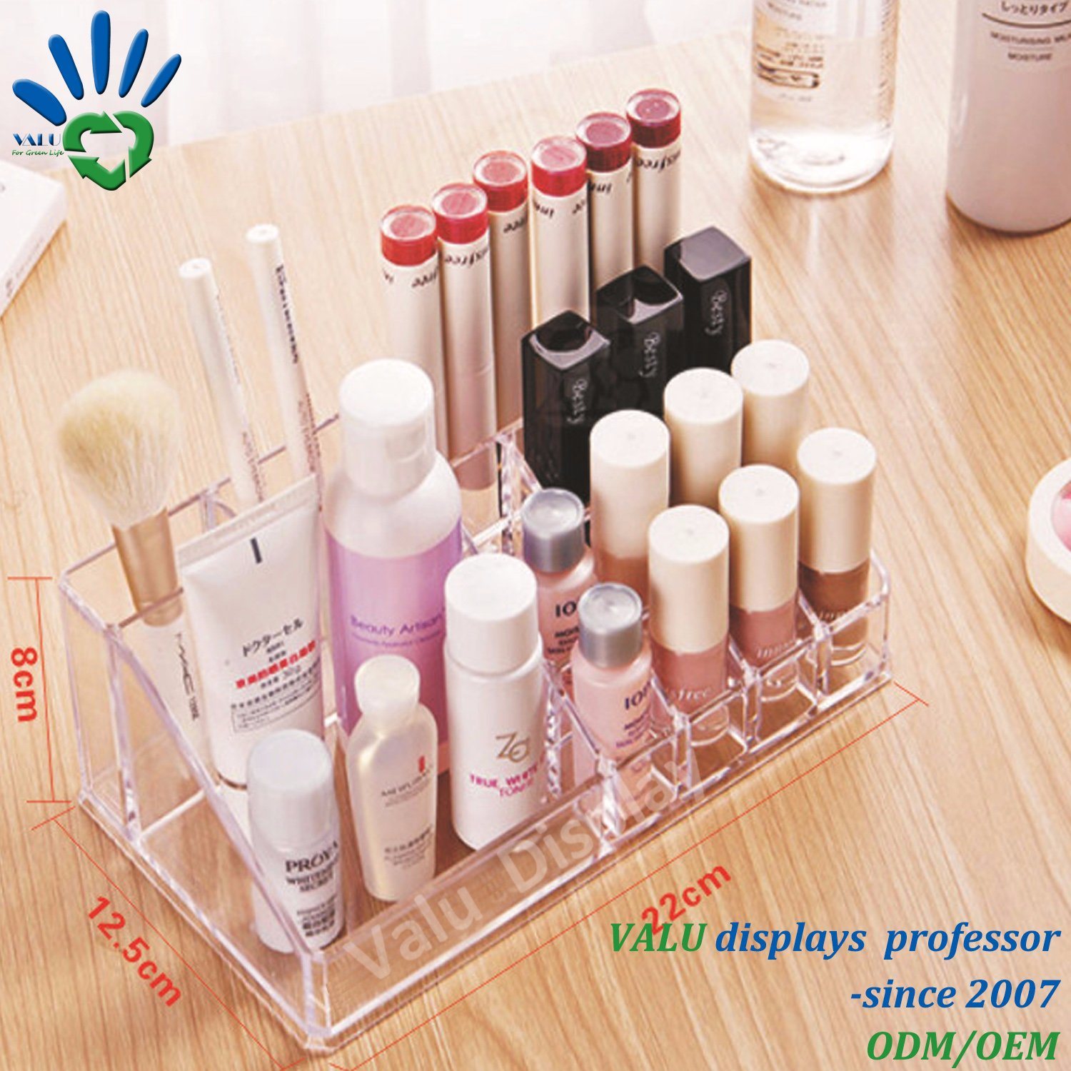 Acrylic Makeup Brush Beauty Products Holder Organizer