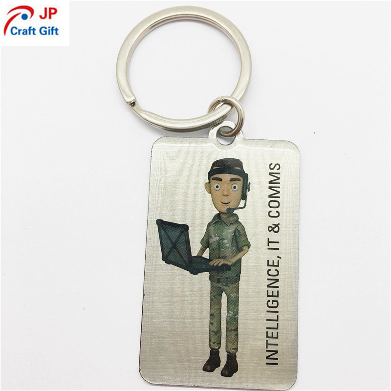 Customized Hot Sale Cartoon It Man Pattern Keychain with Logo