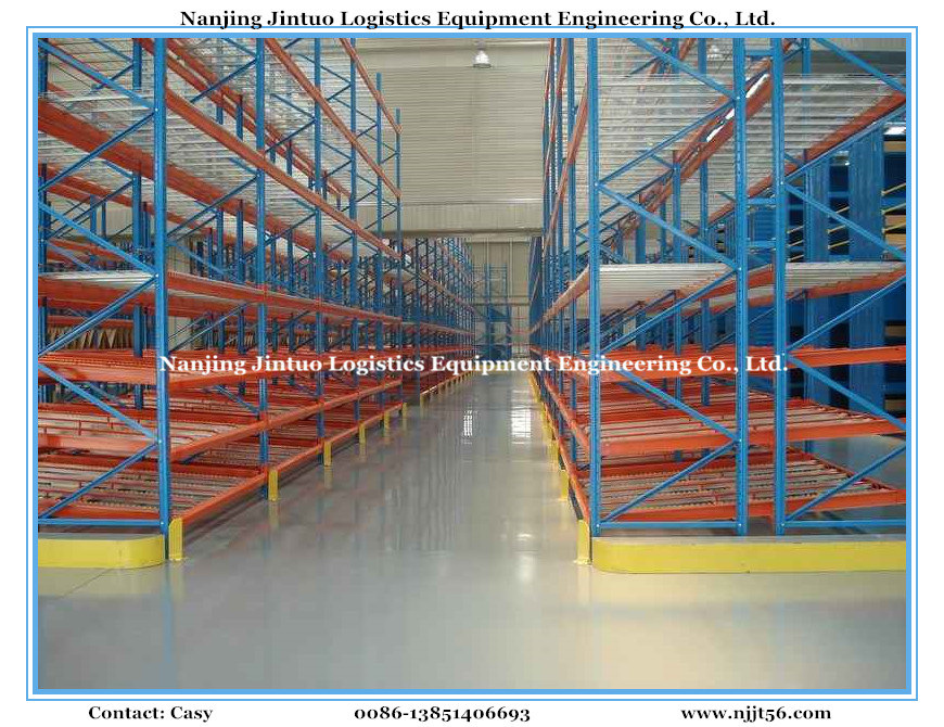 Warehouse Storage Gravity Racking with Heavy Duty