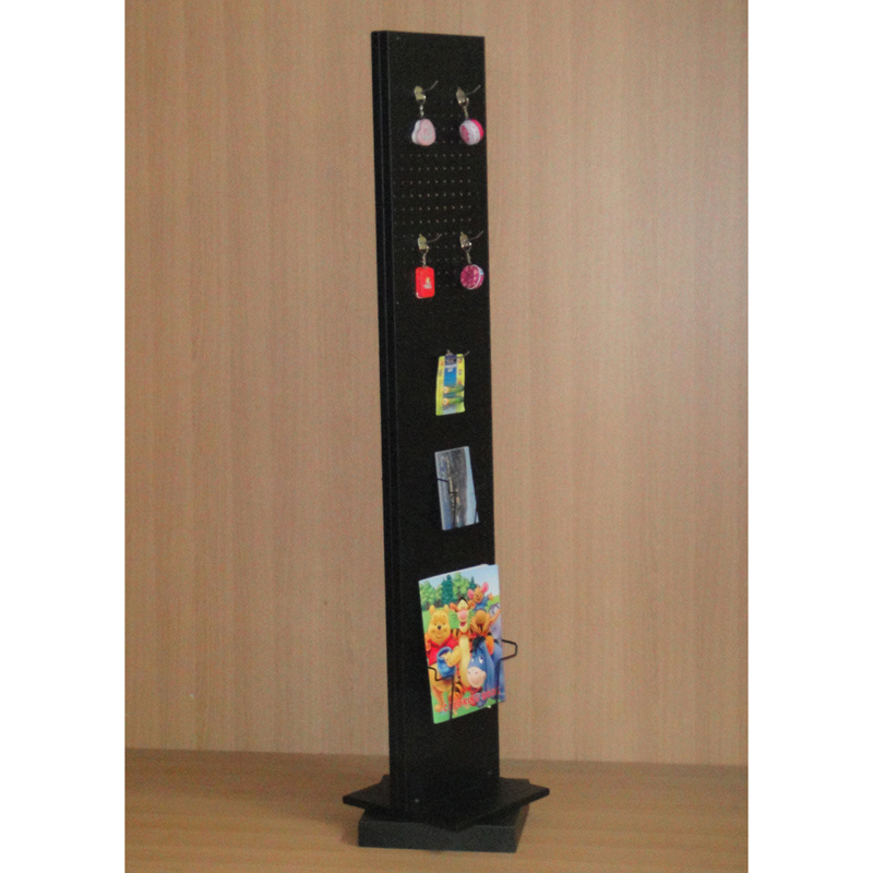 Double Sided Steel Floor Standing Revolving Display Rack (PHY285)