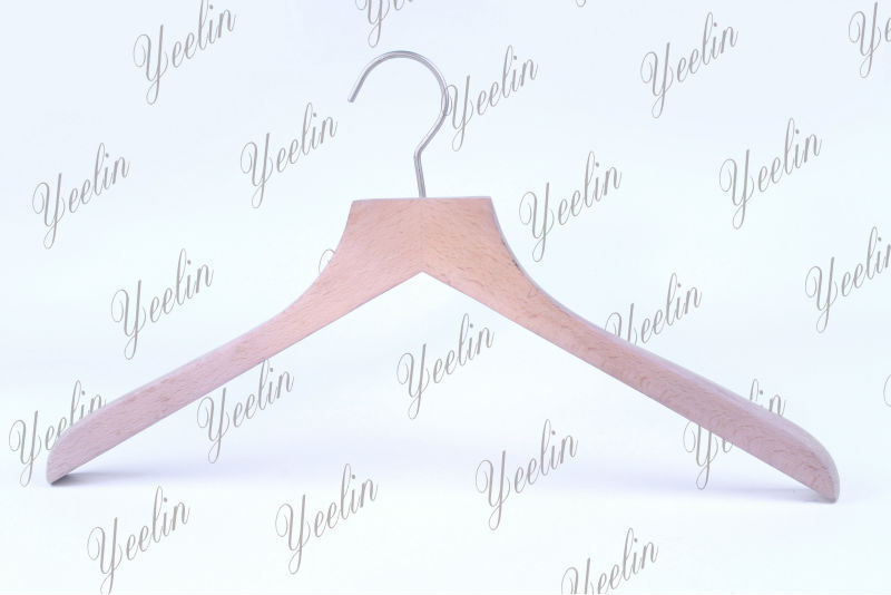 Anti Corruption Deluxe Wooden Hanger for Branded Store, Fashion Model, Show Room