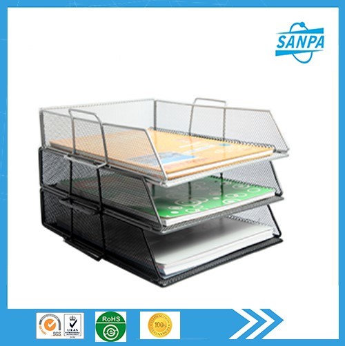 Document Tray Metal Mesh Stationery