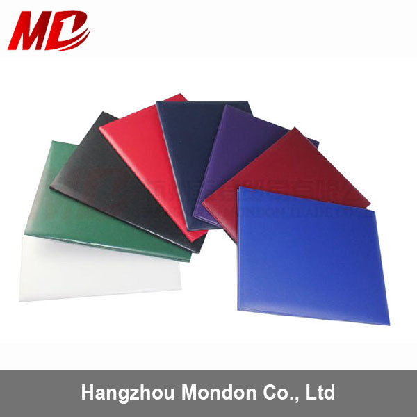 Professional Color Paper Smooth Leatherette Manufactures Custom Certificate Holder/Cover
