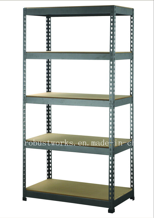 5 Tiers Metal Storage Shelf Steel Rack (7030-100)