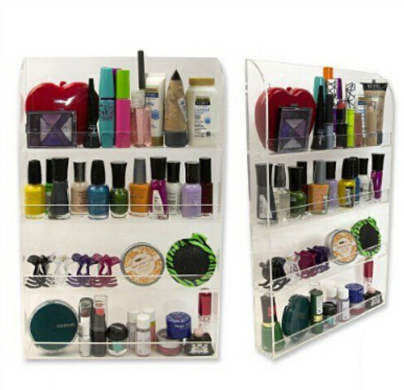 Acrylic Nail Polish Wall Rack Organizer & Display