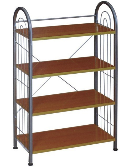 Shoe Rack Metal Wooden Living Room Furniture