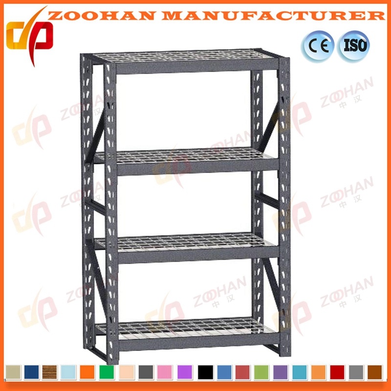 Metal Warehouse Garage Shelving Storage Wire Decking Pallet Racking (ZHr258)