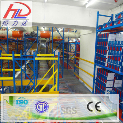 Storage Mezzanine Steel Rack for Warehouse