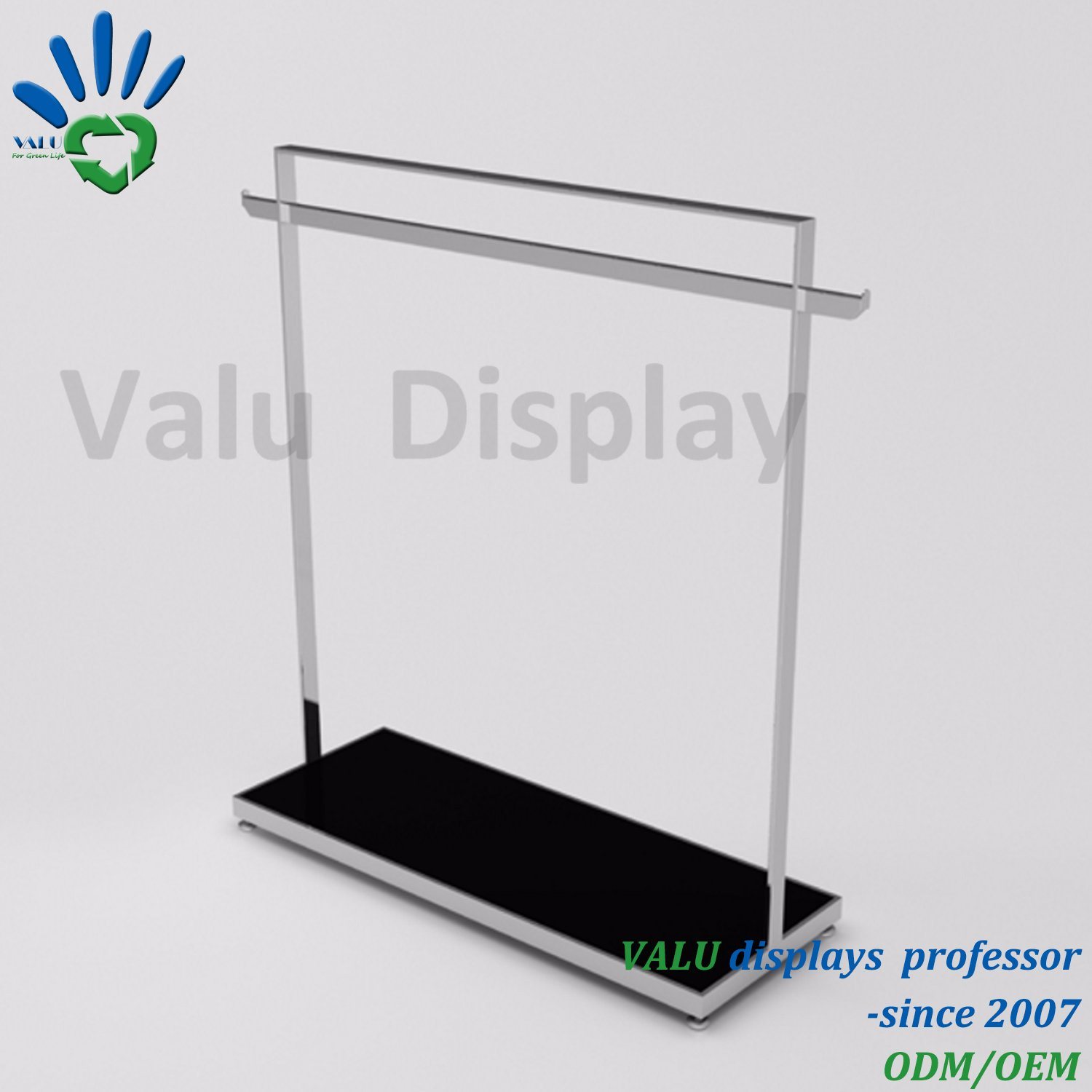 Shop Stainless Steel Metal Display Stand Rack for Clothes