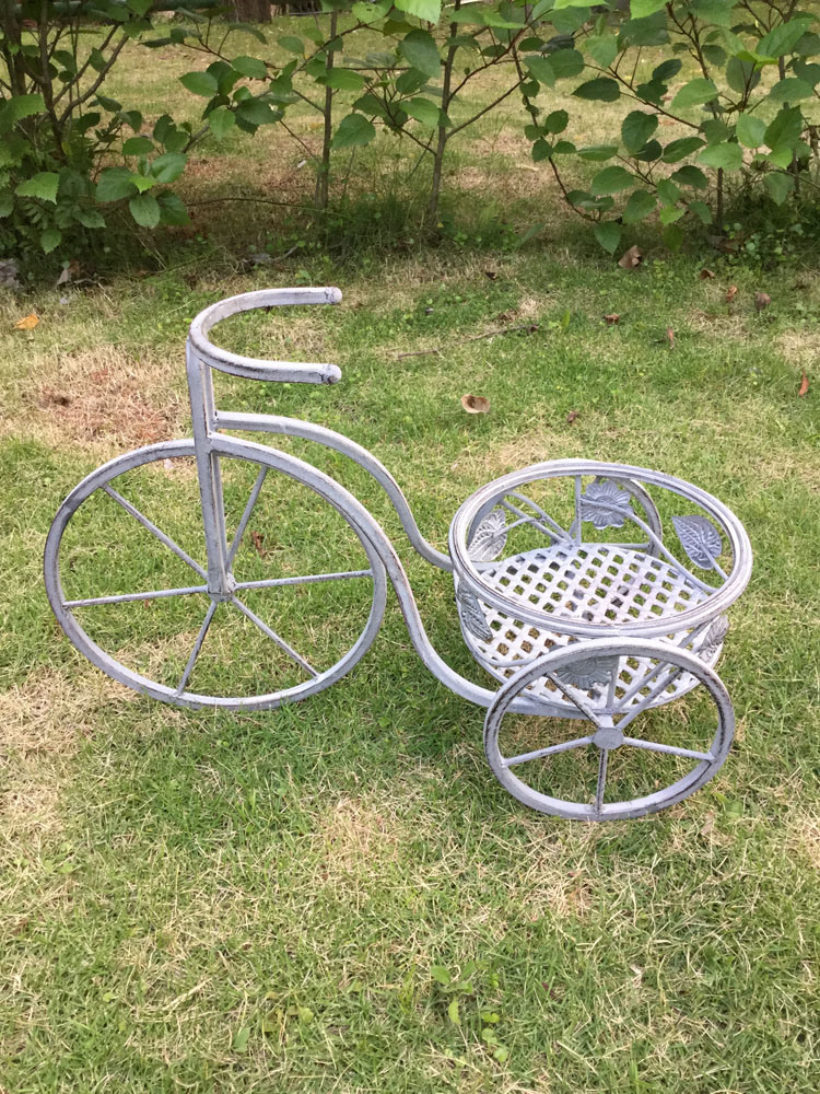 Antique Wholesale Cheap Nice New Metal Round Garden Flower Stand for Backyard Patio Park (PL08-7476)
