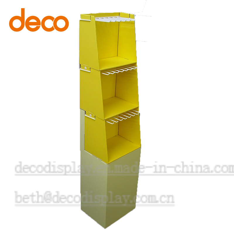 Retail Display Stand Cardboard Display Rack for Store