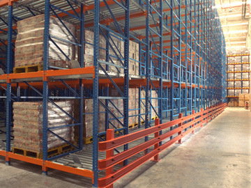 Selective Pallet Display Rack for Warehouse Storage