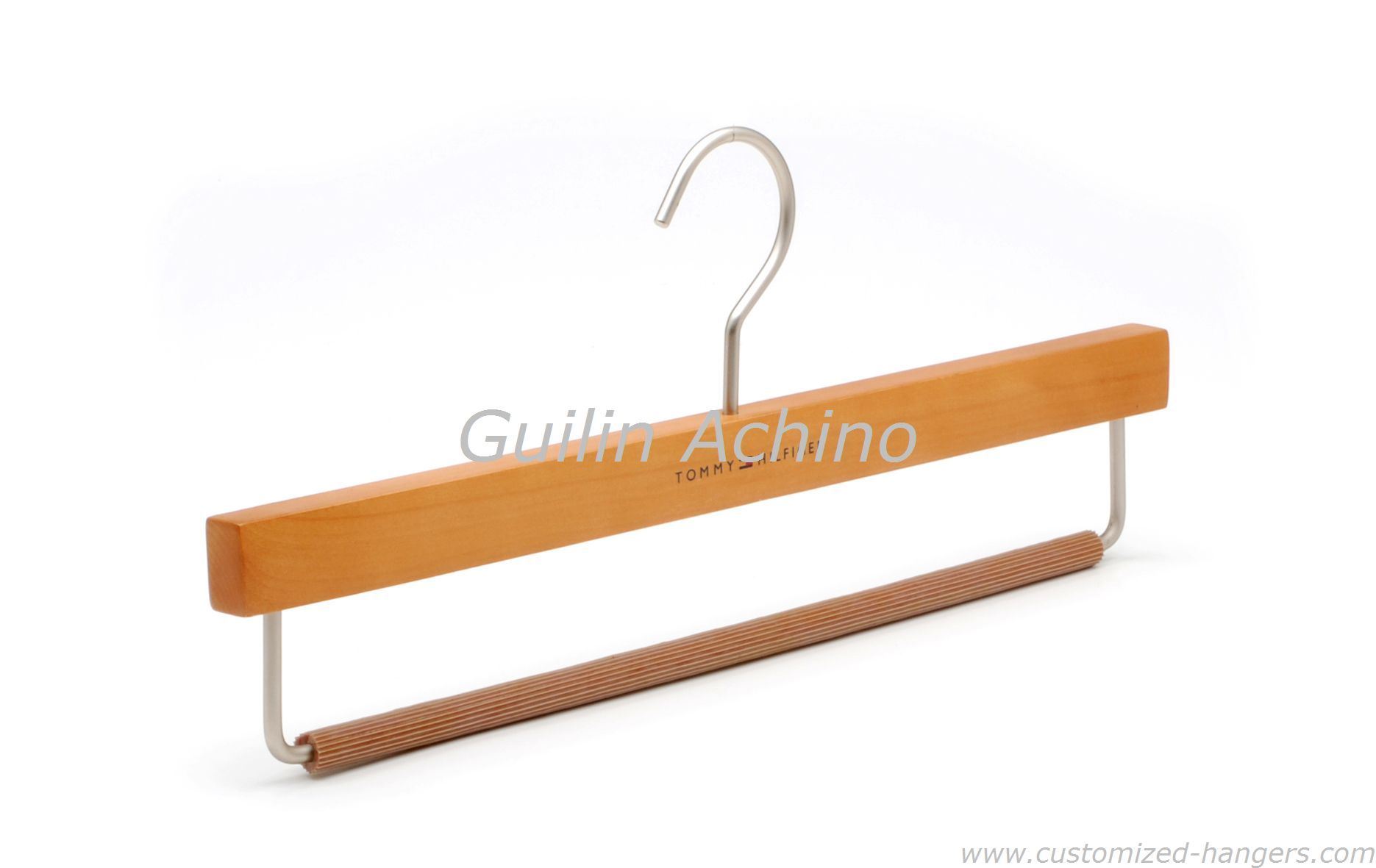 Wooden Customized Trouser Hangers (ACH818)