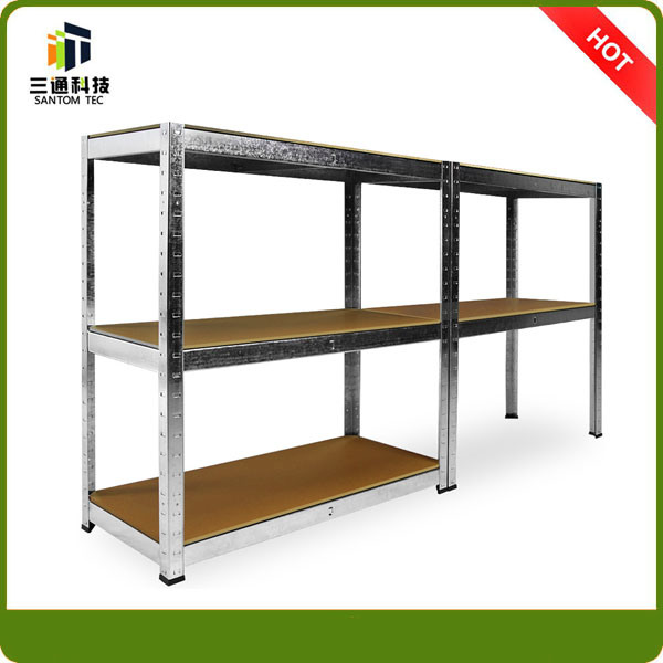 3 Layers Adjustable Rack, Light Duty Shelving