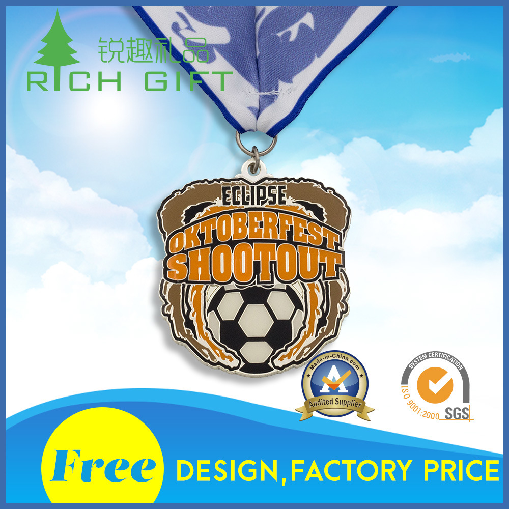 Custom High Quality Fine Fashion Cheap Football Medal