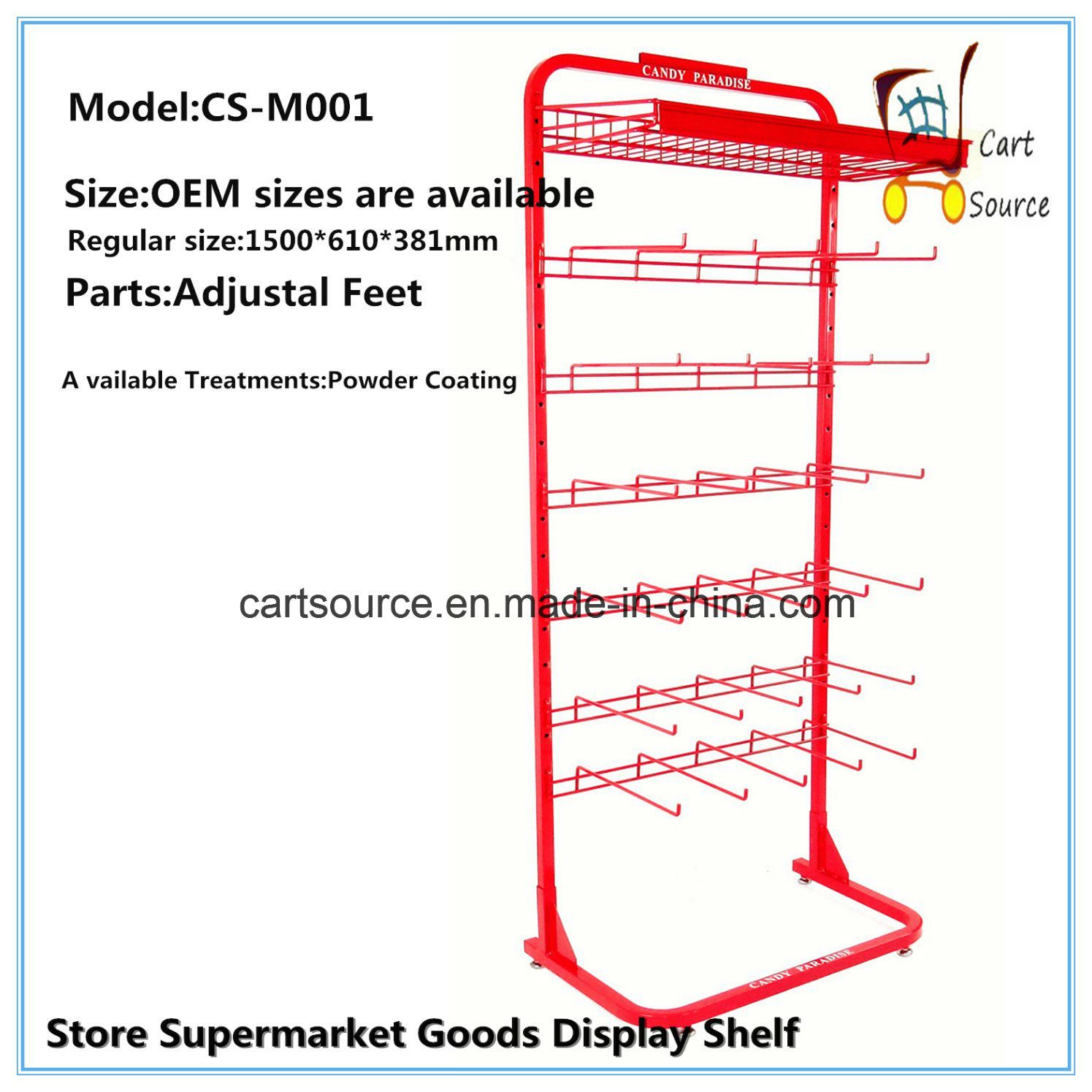 Promotional Display Rack CS-M001 Metal Rack